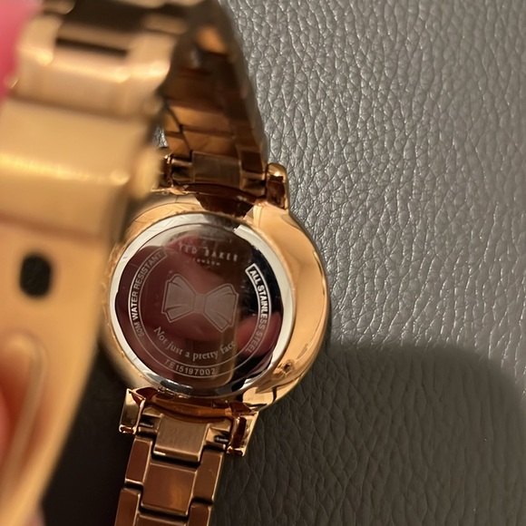 Ted Baker rose gold bow watch - Picture 2 of 4